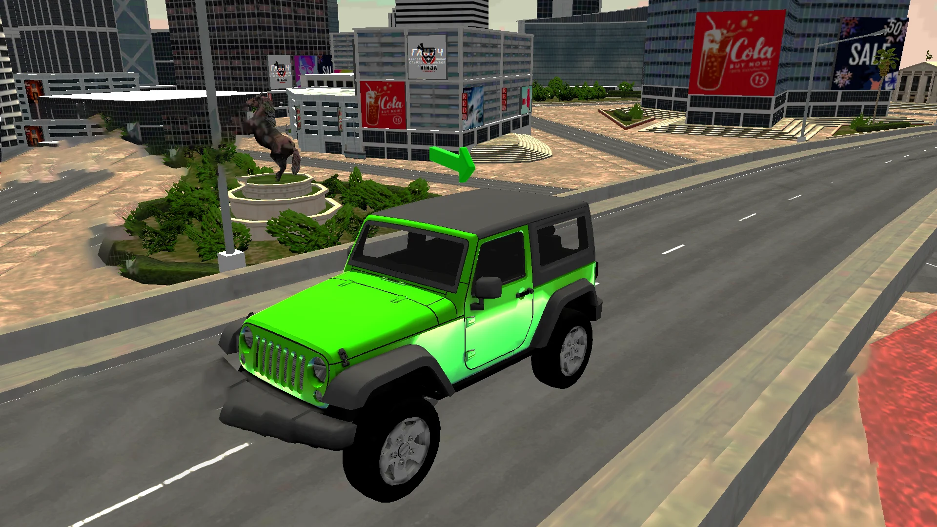 Grand Taxi simulator 3D game screenshot