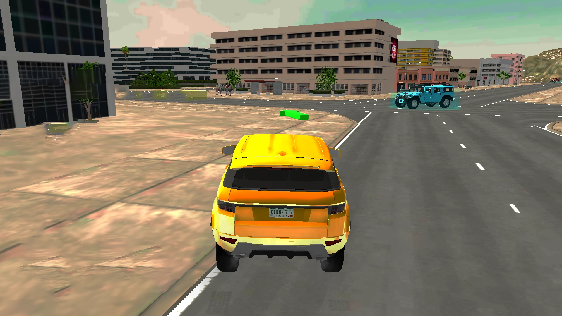 Grand Taxi simulator 3D game screenshot