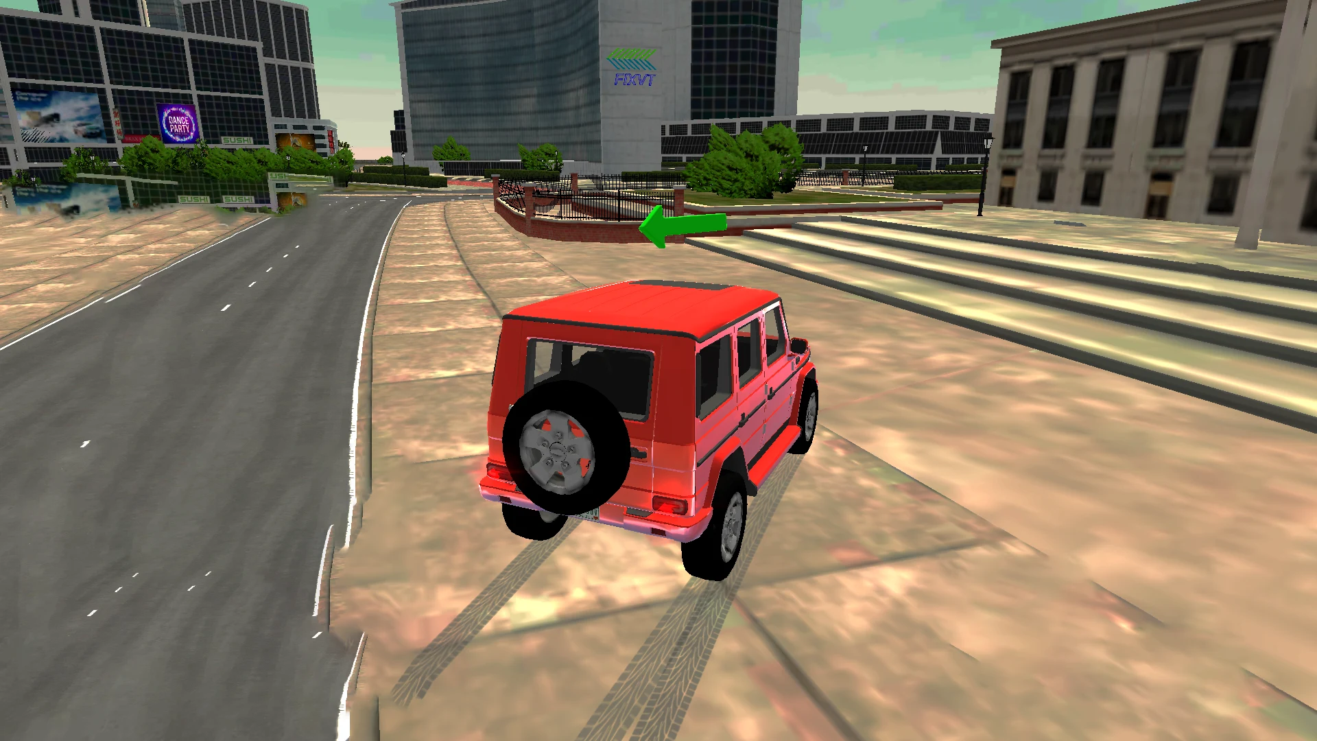 Grand Taxi simulator 3D game screenshot